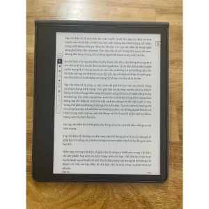 Likenew 99% Máy đọc sách và ghi chép Kindle Scribe 2022 bản 16gb bút basic pen kèm cover chính hãng